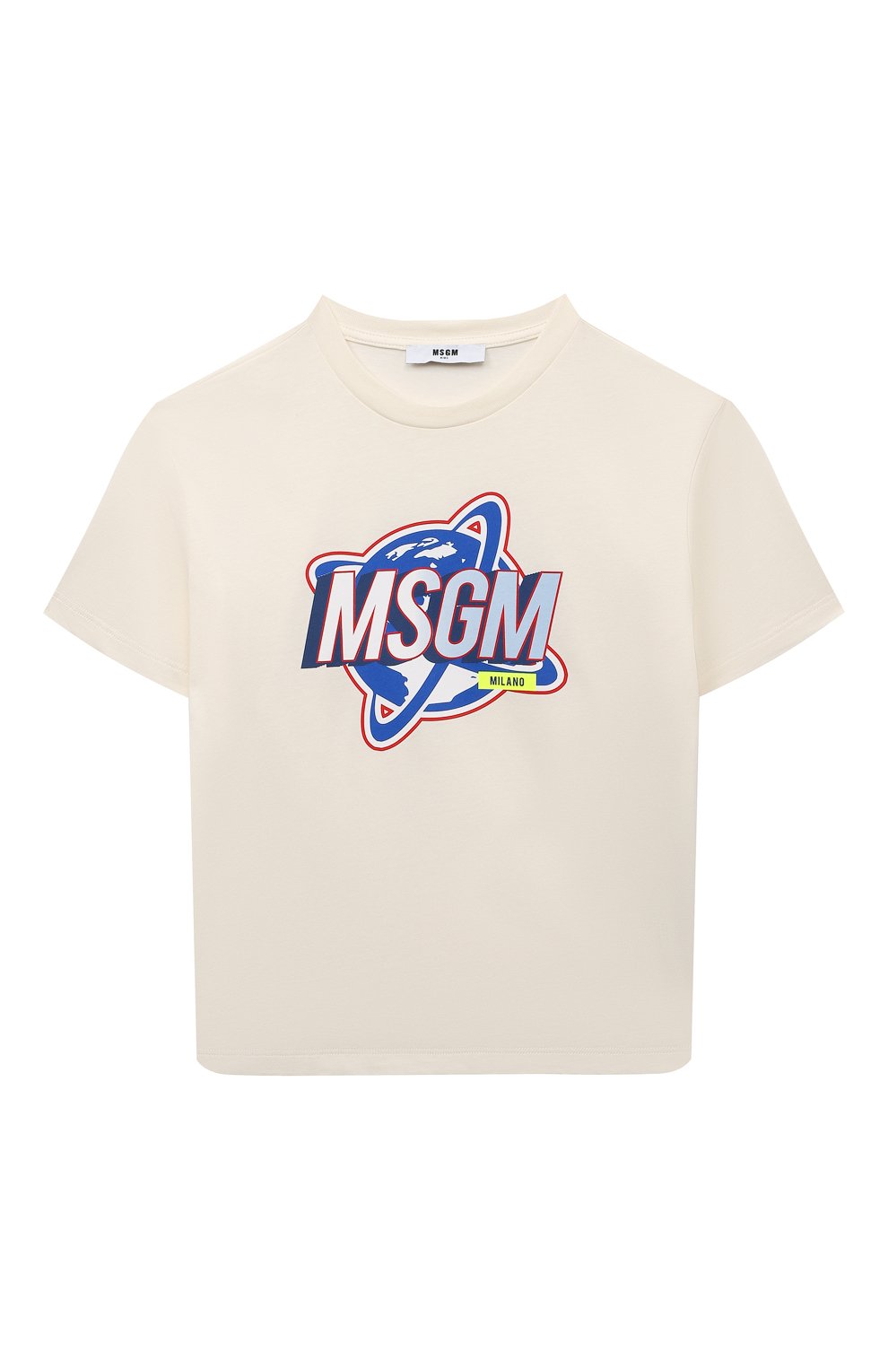 Хлопковая футболка MSGM KIDS, арт. F3MSJBTH163, фото 1