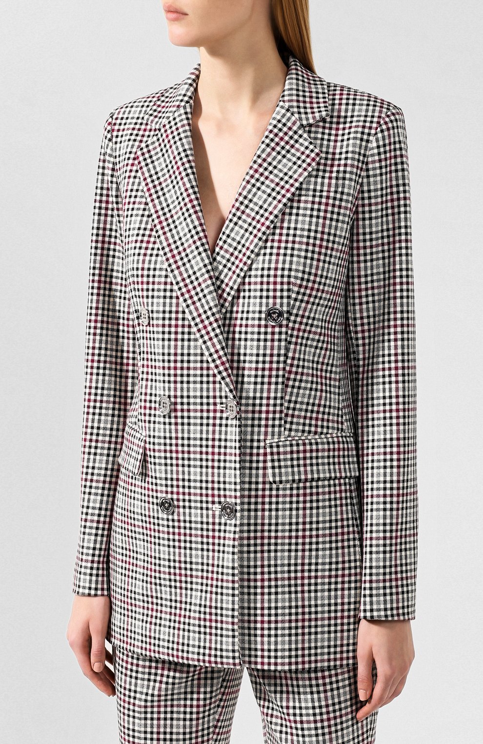 Двубортный жакет MICHAEL MICHAEL KORS, арт. MU91EW0BPC, фото 3