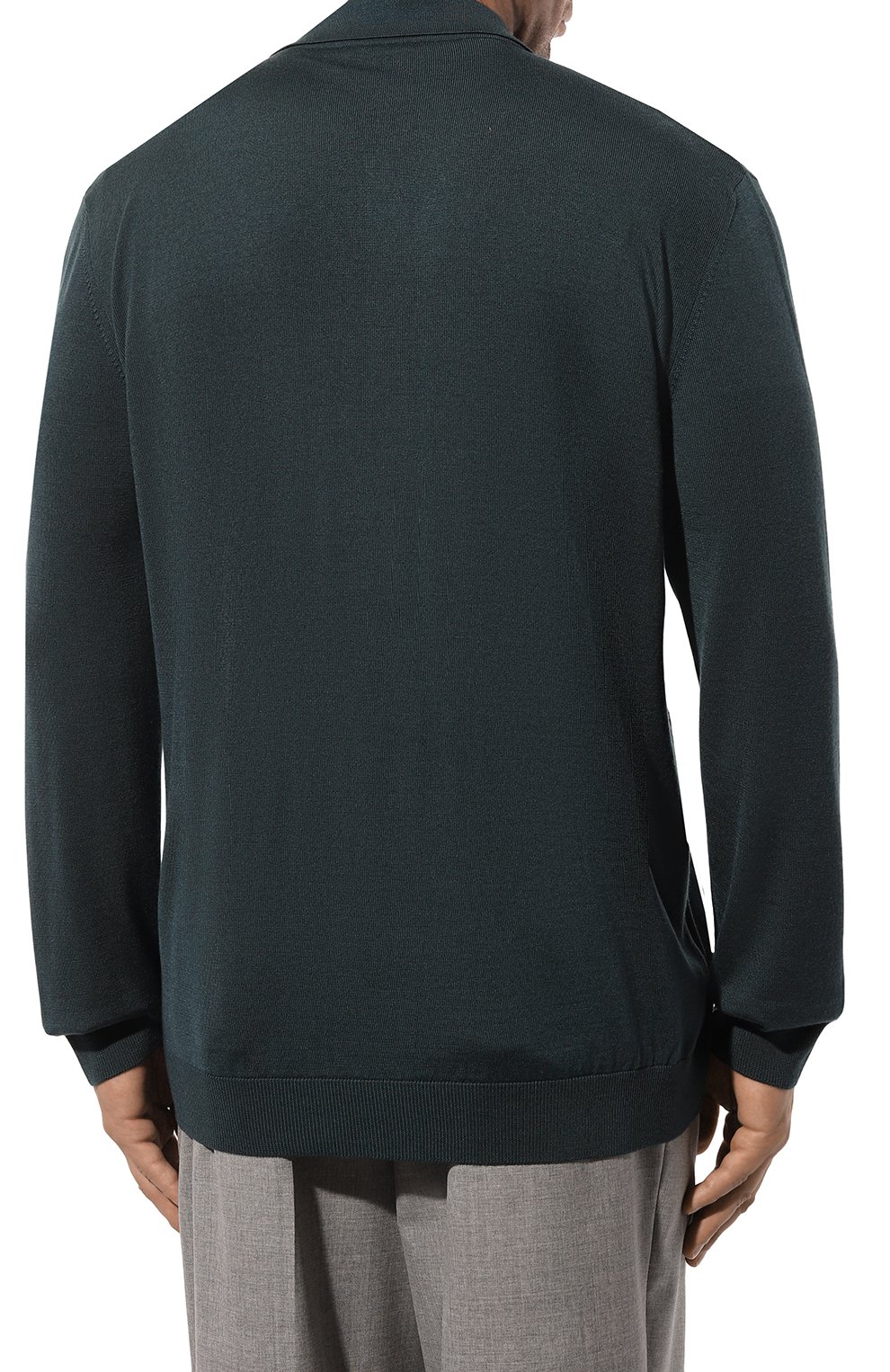 Кардиган из шерсти и шелка ZILLI, арт. KZPC01M0230VCRS00/62, фото 4