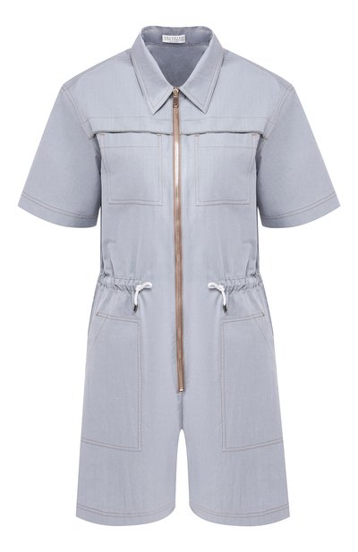 Женский хлопковый комбинезон BRUNELLO CUCINELLI, арт. M0F48FN499