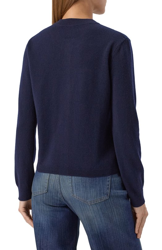Шерстяной кардиган A.P.C. F22333/WVBDR Синий  F22333/WVBDR Фото 4