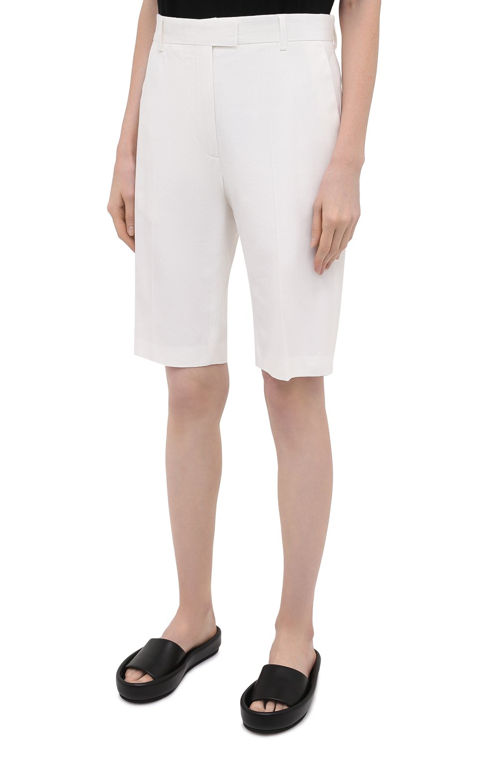 Шорты из хлопка и вискозы DRIES VAN NOTEN, арт. 211-10906-2109, фото 3