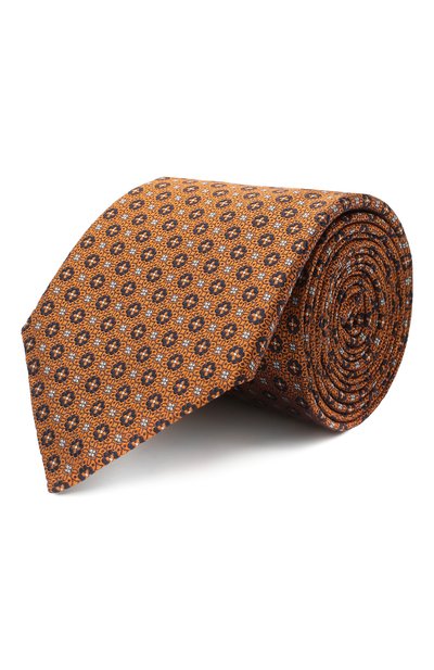 Мужской шелковый галстук CANALI, арт. 18/HJ02853