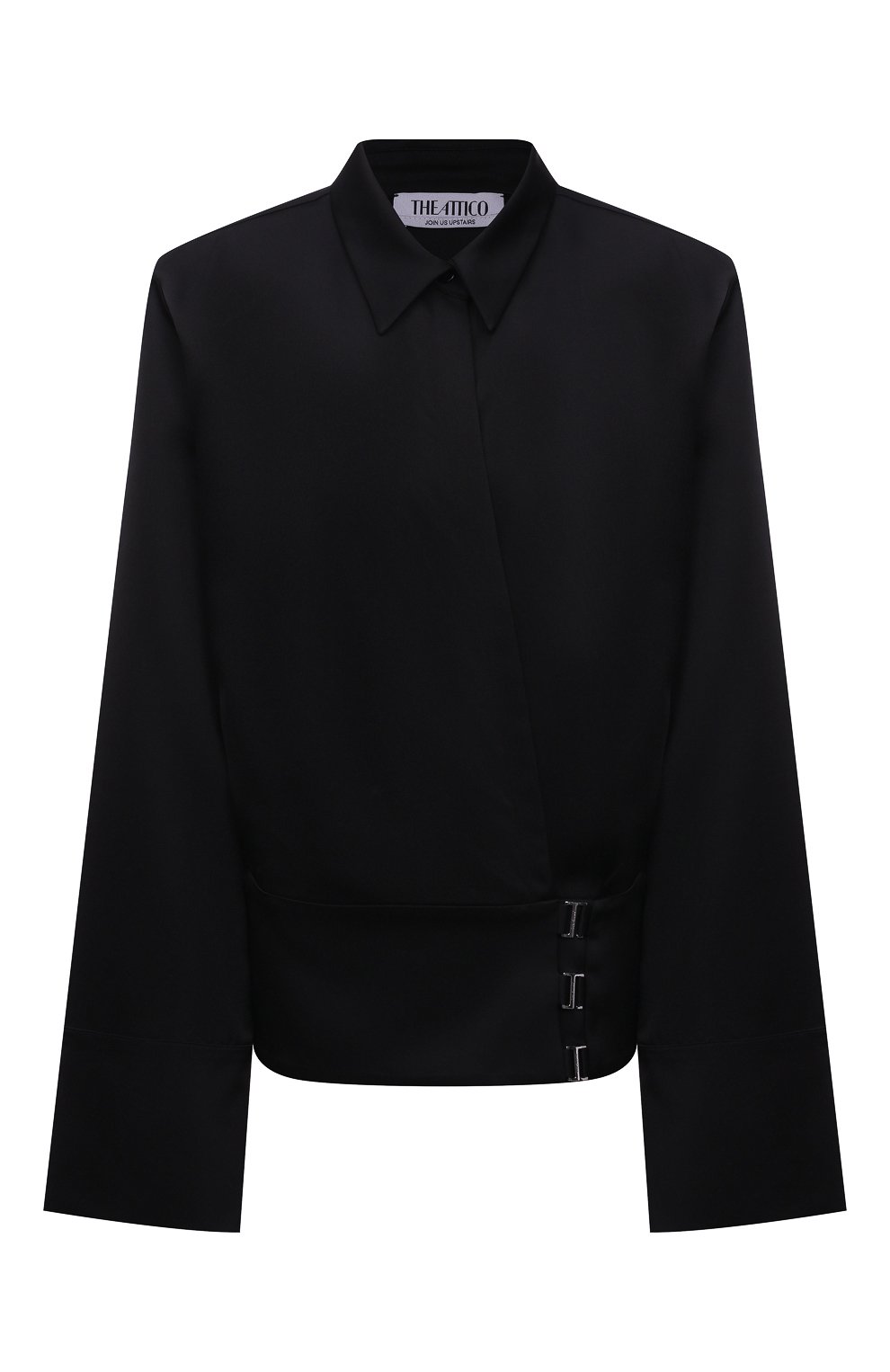 Атласная блузка THE ATTICO, арт. 221WCT97/E020, фото 1