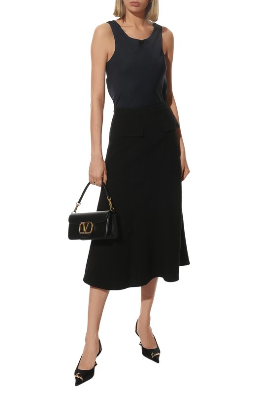Шелковый топ Giorgio Armani 8CHCKZ30/TZ136 Синий  8CHCKZ30/TZ136 Фото 2