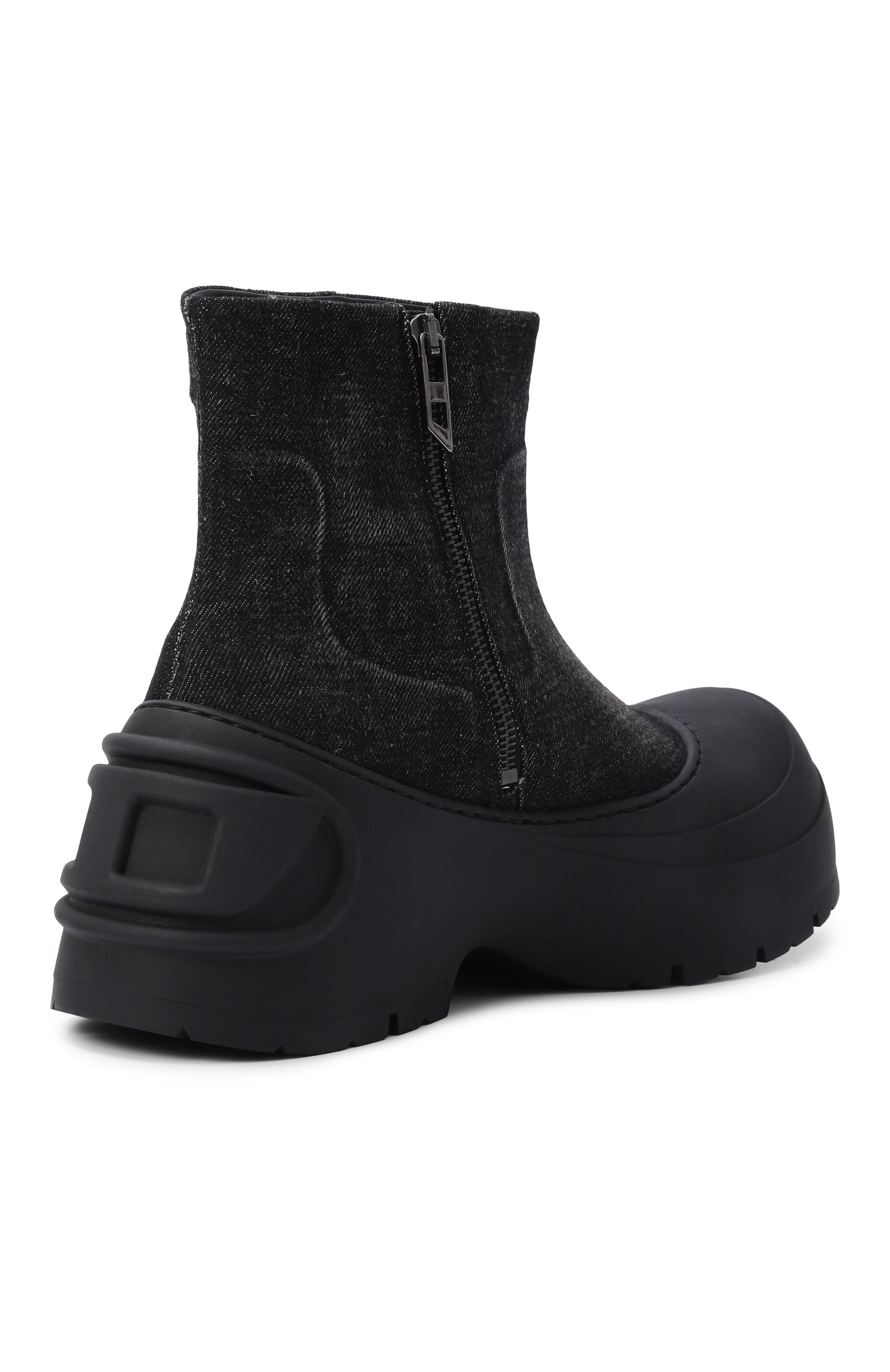 Текстильные ботинки d-donald zip DIESEL, арт. Y03928/P7769, фото 4