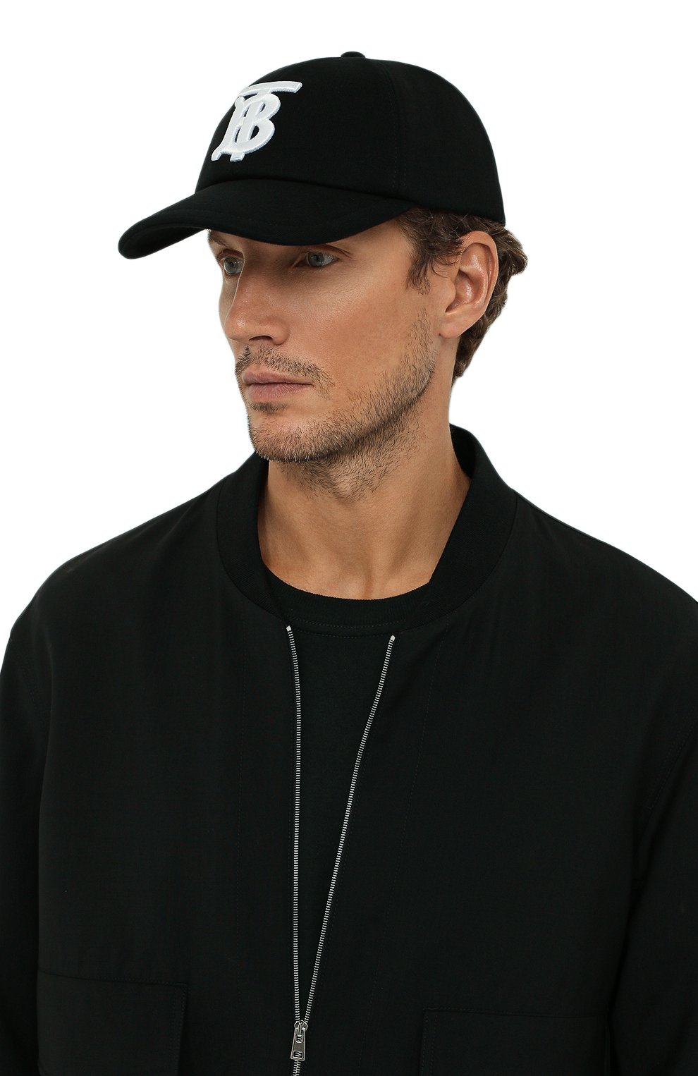 Хлопковая бейсболка BURBERRY, арт. 8038141, фото 2