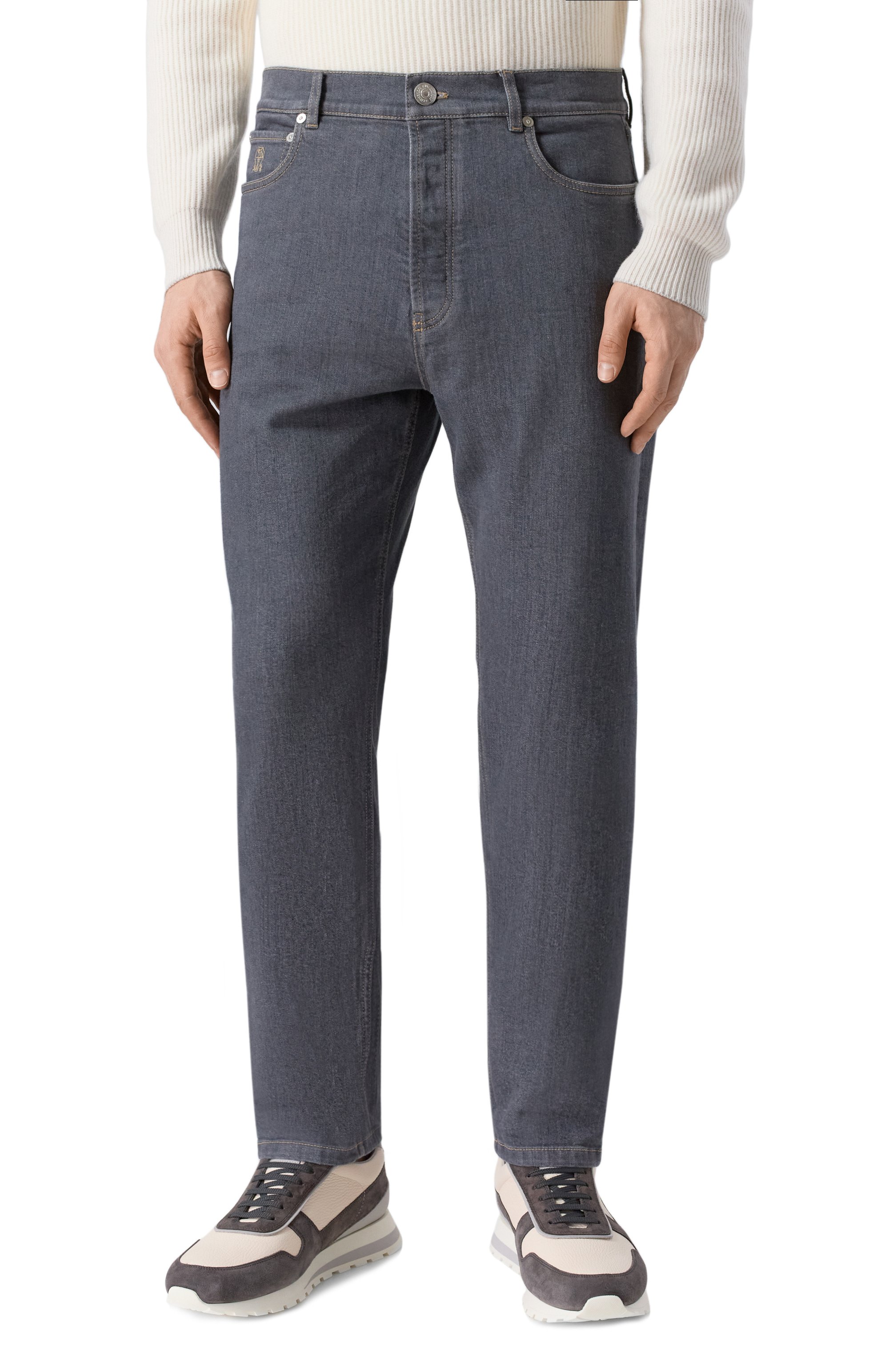 Джинсы iconic fit BRUNELLO CUCINELLI, арт. M230P01090, фото 3