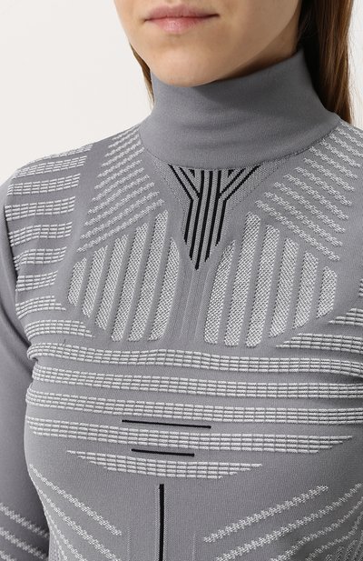 Приталенная водолазка с длинным рукавом PRADA, арт. P26279-1QMC-F078H, фото 5