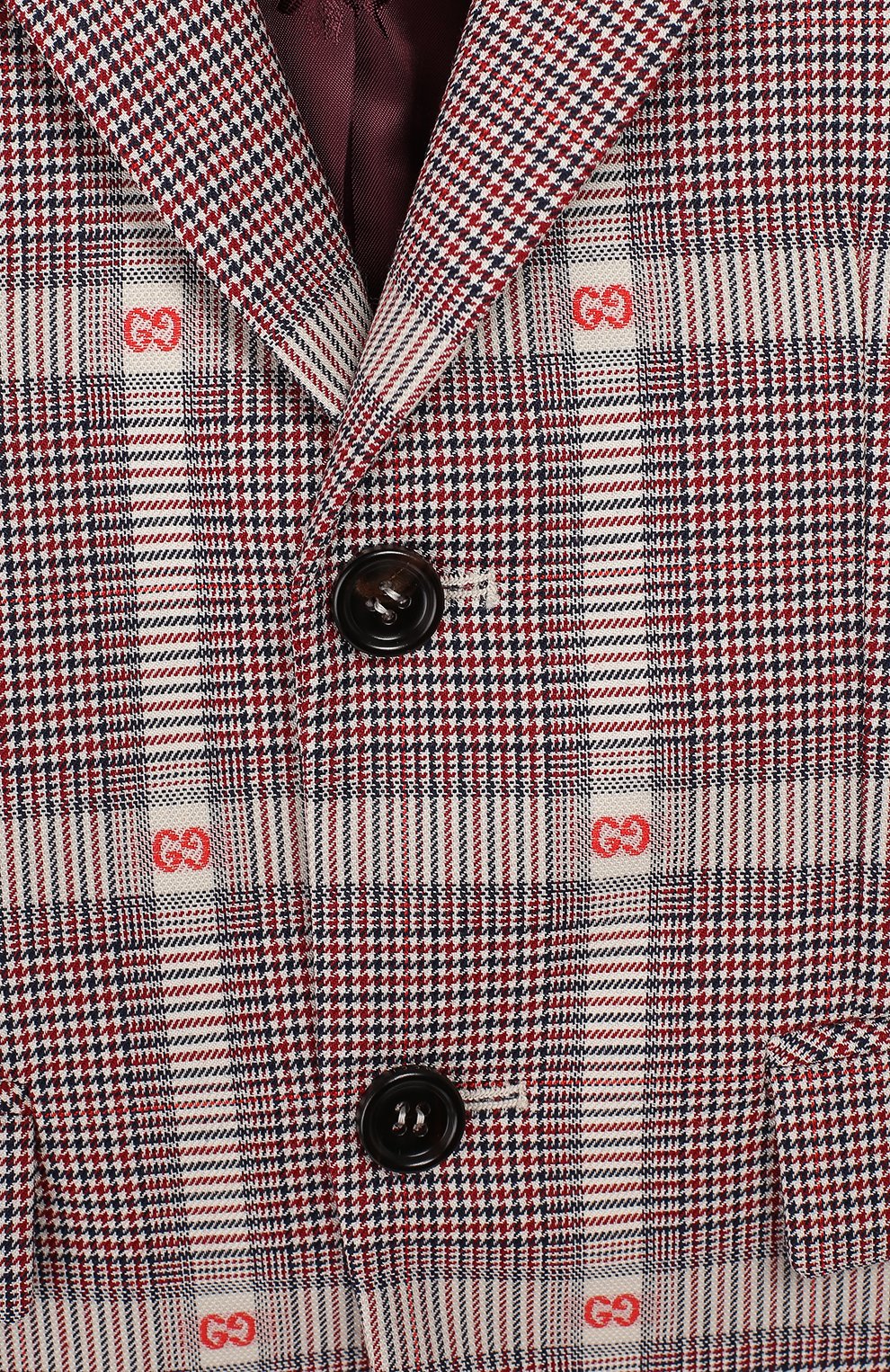 Шерстяной пиджак на двух пуговицах GUCCI, арт. 516382/XB466, фото 3