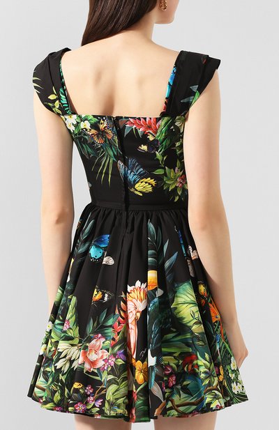 Хлопковое платье DOLCE & GABBANA, арт. F6I3YT/GDU55, фото 4