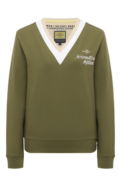 Женский хлопковый свитшот AERONAUTICA MILITARE, арт. 231/FE1788DP192