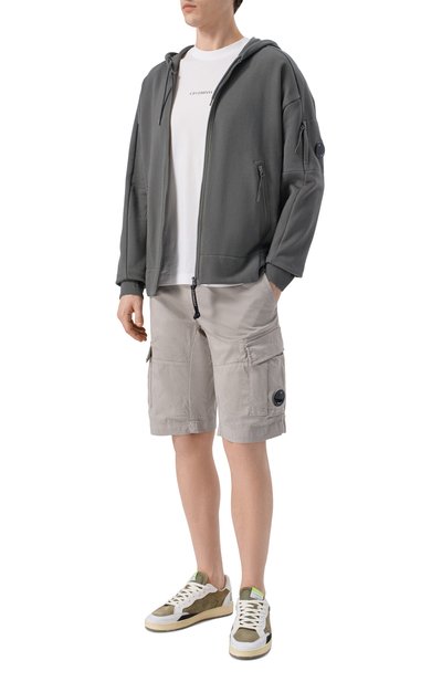 Хлопковые ш орты C.P. COMPANY, арт. 20CMBE746A/005694G, фото 2