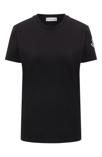 Женская хлопковая футболка MONCLER, арт. H1-093-8C000-11-809CR
