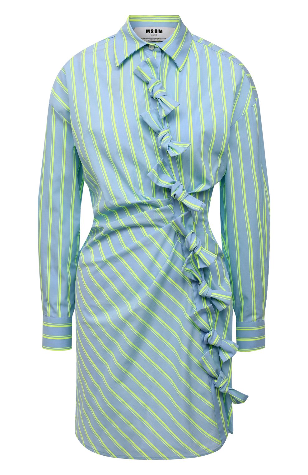 Хлопковое платье MSGM, арт. 3241MDA22A 227005, фото 1