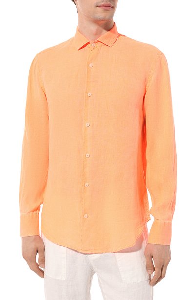 Льняная рубашка MC2 SAINT BARTH, арт. STBM/PAMPL0NA/00882D, фото 3