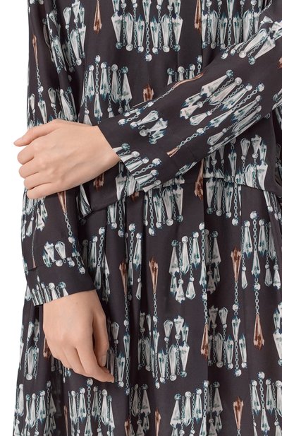 Шелковое платье AKHMADULLINA, арт. 1226.5D109/S713.3, фото 4