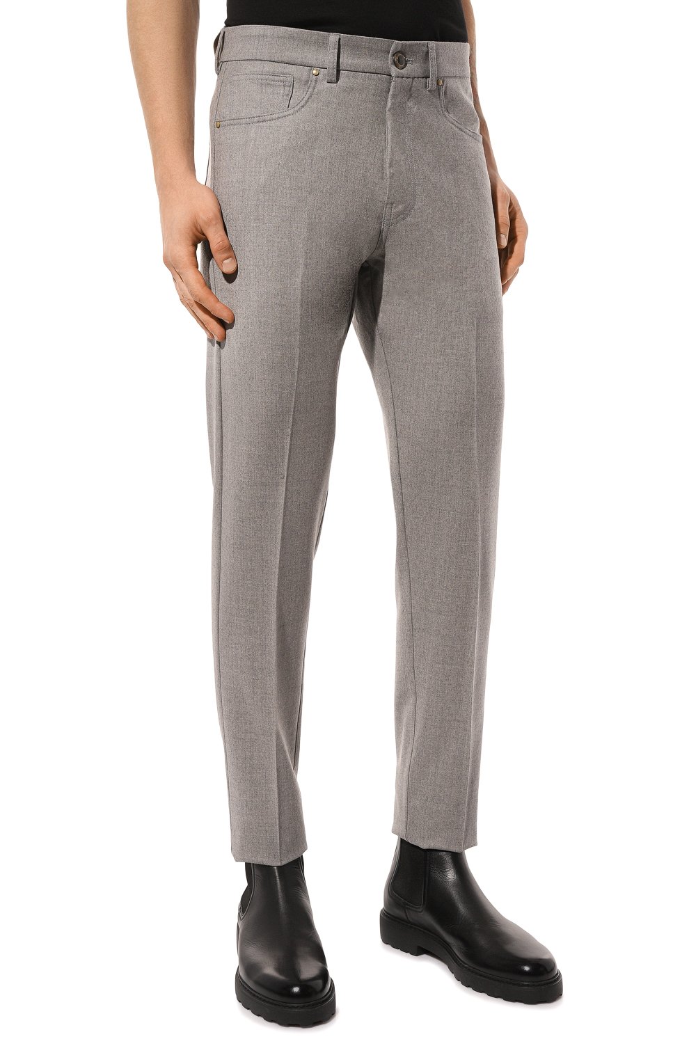 Шерстяные брюки BERWICH, арт. B0R0L023/FA1386X, фото 3