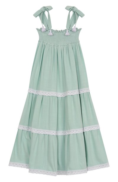 Сарафан из вискозы и льна OLGA VALENTINE, арт. T24DT/1A-10A