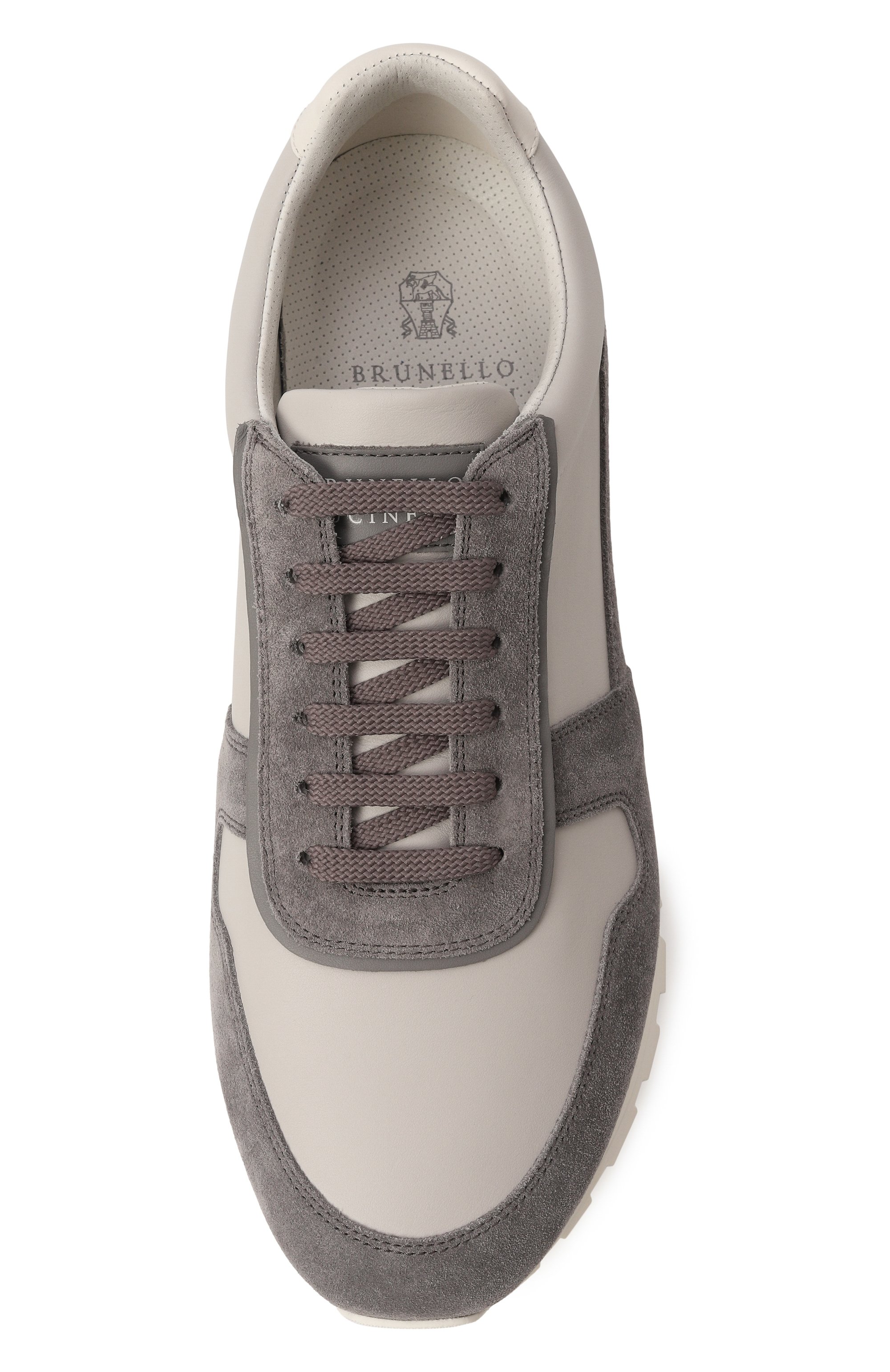 Кожаные кроссовки BRUNELLO CUCINELLI, арт. MZUPSGA289, фото 6
