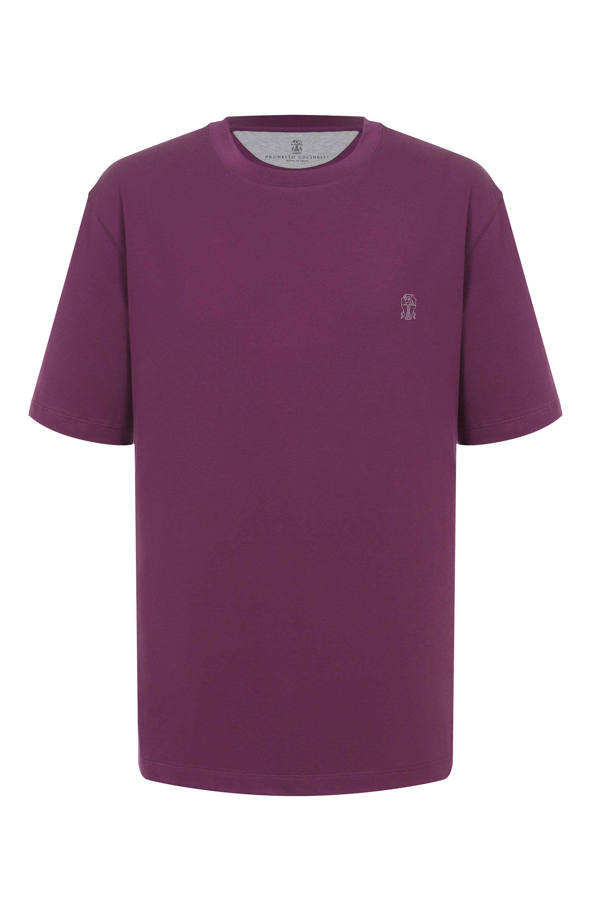 Хлопковая футболка BRUNELLO CUCINELLI, арт. M0B138440, фото 1