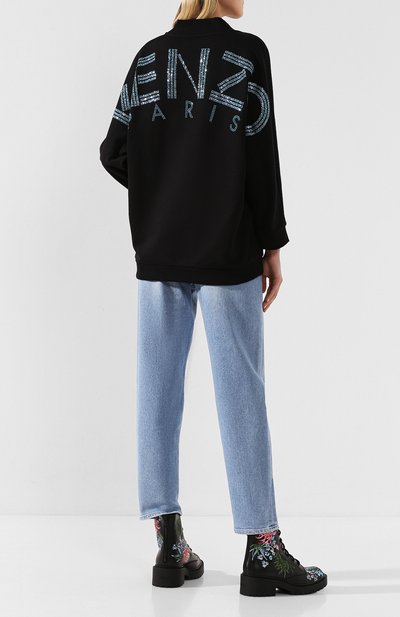 Хлопковый свитшот KENZO, арт. FA52T0704953, фото 2