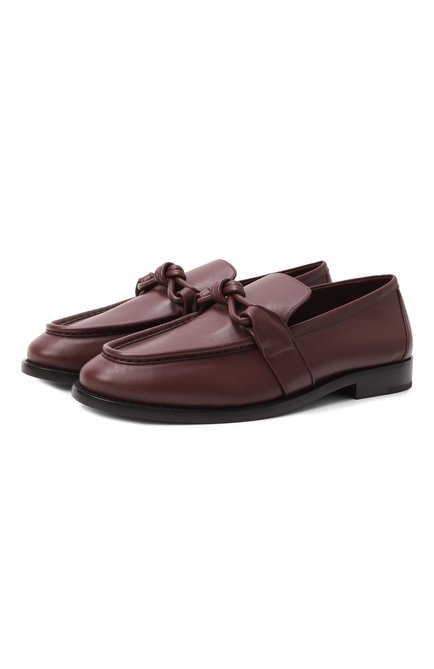 Мужские кожаные лоферы astaire BOTTEGA VENETA, арт. 796445/V5DZ0