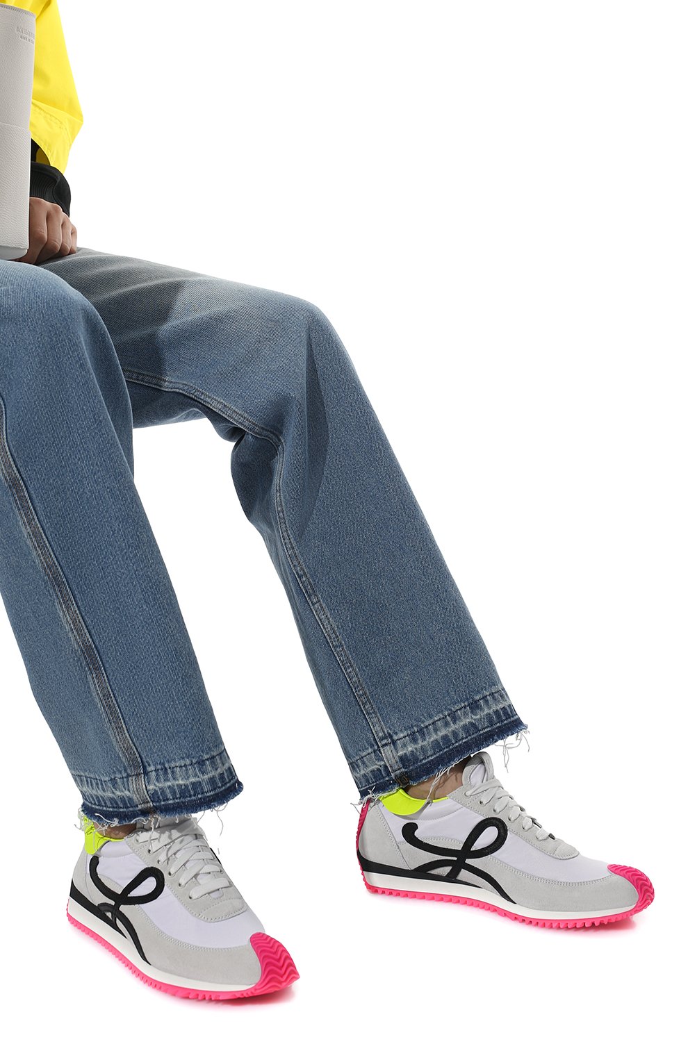 Комбинированные кроссовки flow runner LOEWE, арт. L815282X56, фото 3