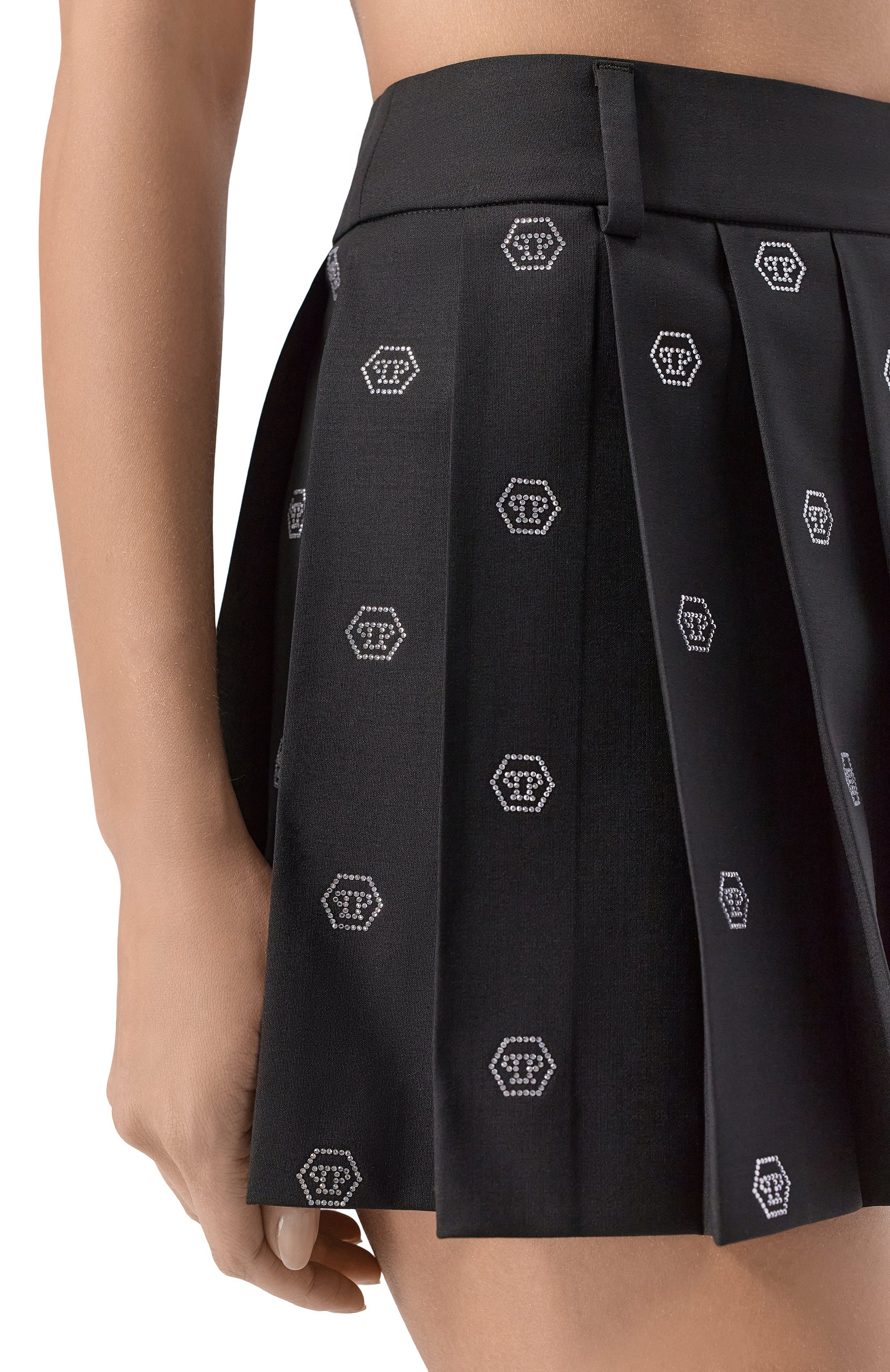 Плиссированная юбка PHILIPP PLEIN, арт. SAFC WRV0665 PTE022N, фото 5