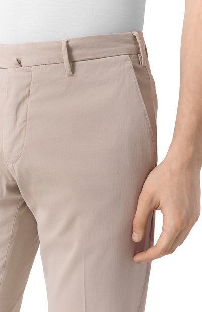 Брюки из хлопка и шелка L.B.M. 1911, арт. 8480/55022, фото 5