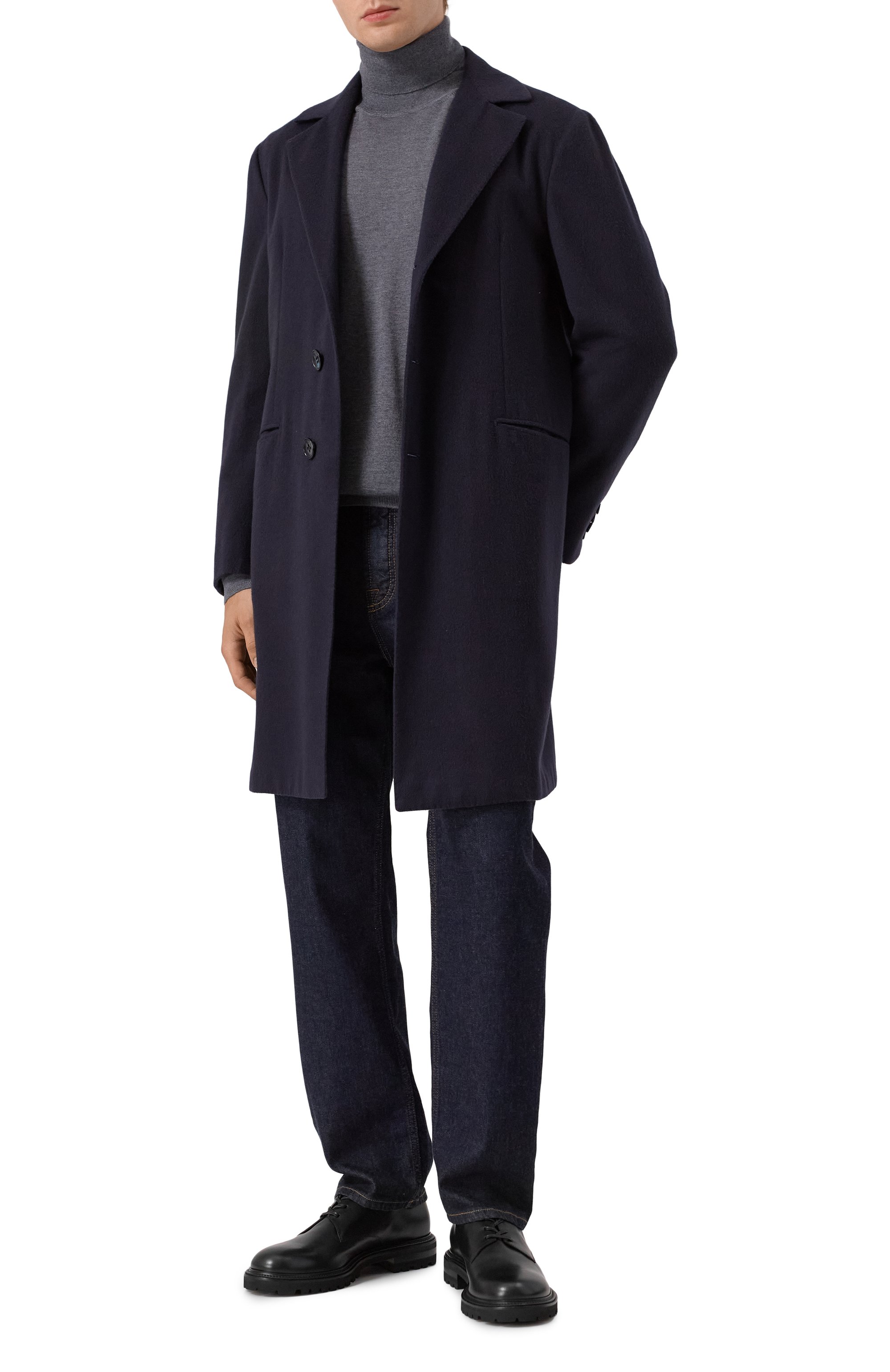 Кожаные дерби GIORGIO ARMANI, арт. GM002316/AF20410, фото 2