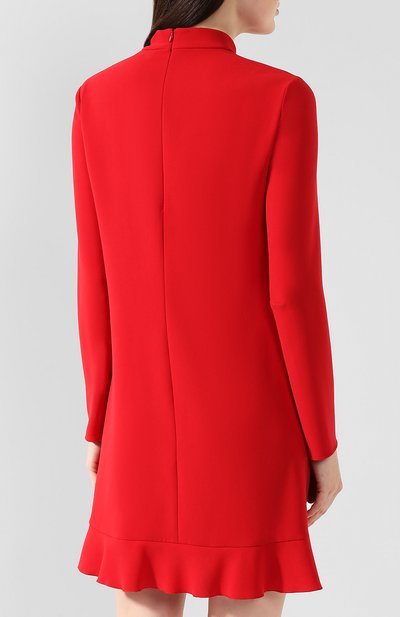 Платье REDVALENTINO красного цвета по цене 33450 руб., арт. SR0VAH90/2QL, фото 4 Платье REDVALENTINO, арт. SR0VAH90/2QL, фото 4