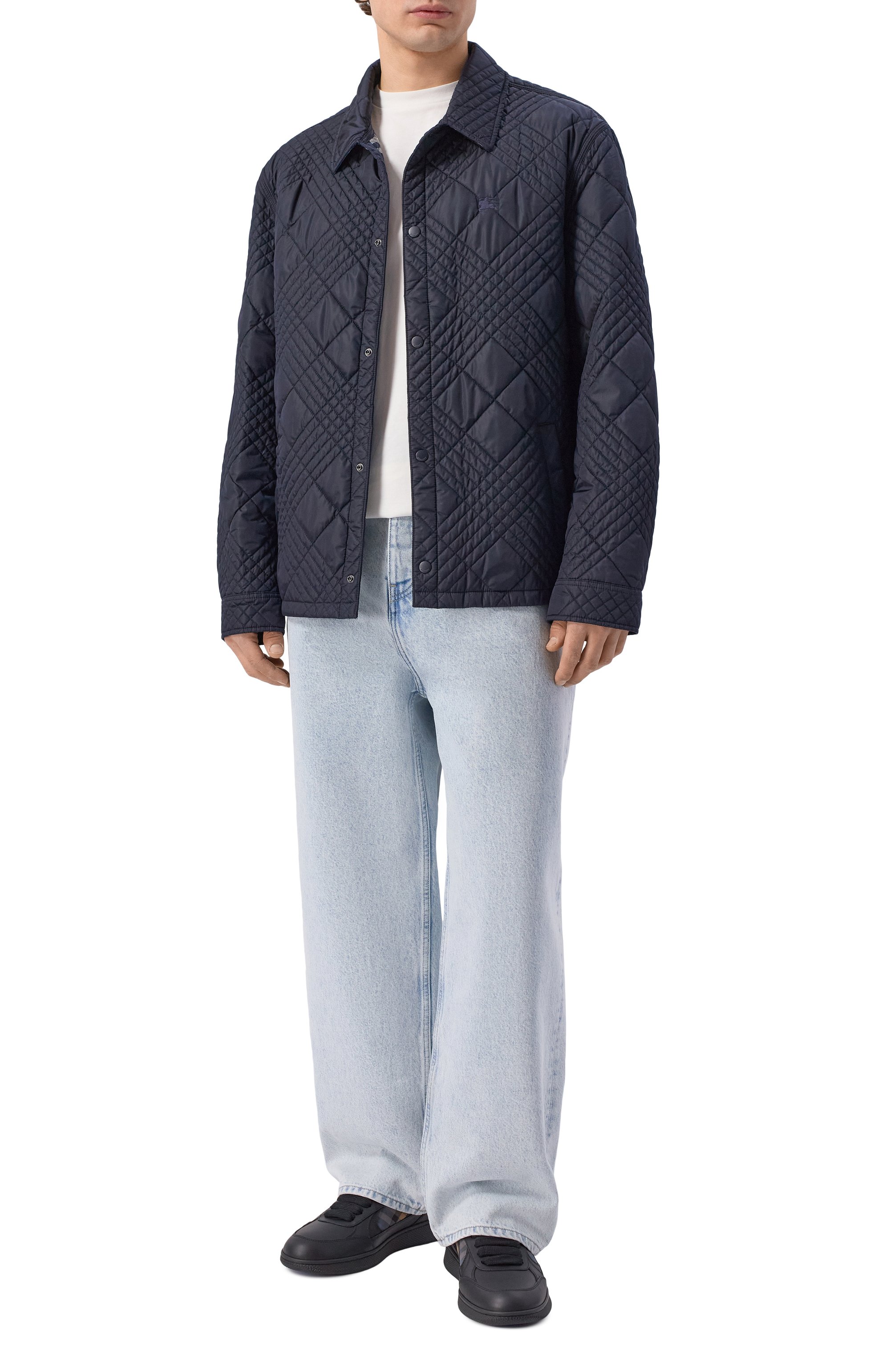 Комбинированные кеды terrace BURBERRY, арт. 8123035, фото 2