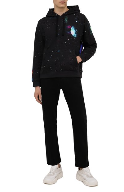 Хлопковое худи VALENTINO, арт. WV3MF02C7LD, фото 2