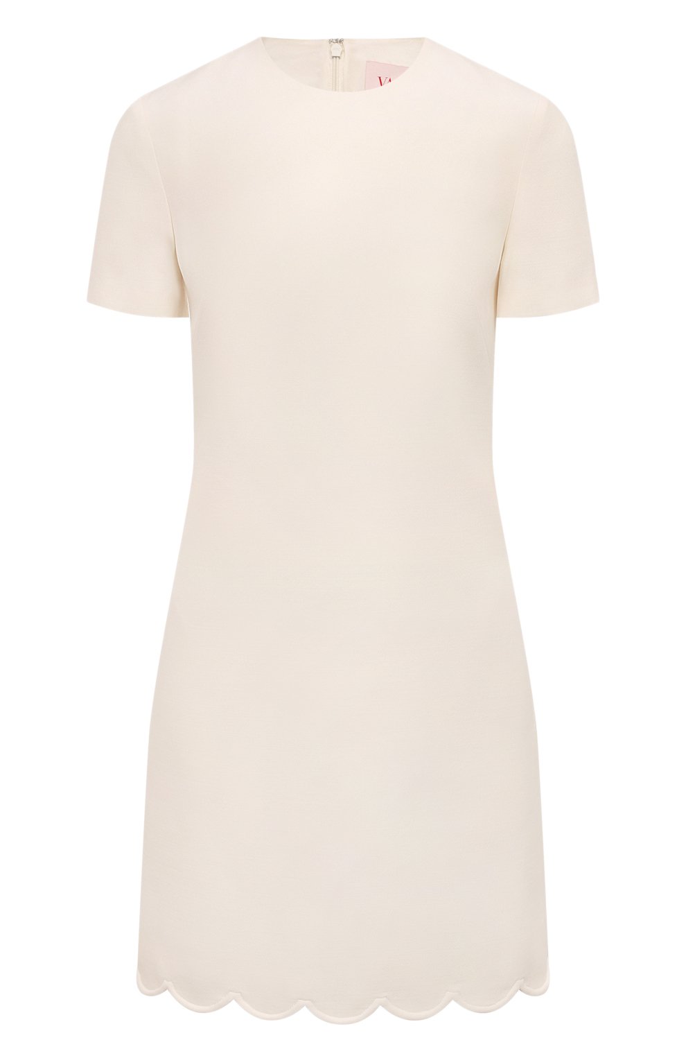 Платье из шерсти и шелка VALENTINO кремового цвета по цене 324000 руб., арт. 5B3VA9B01CF, фото 1 Платье из шерсти и шелка VALENTINO, арт. 5B3VA9B01CF, фото 1