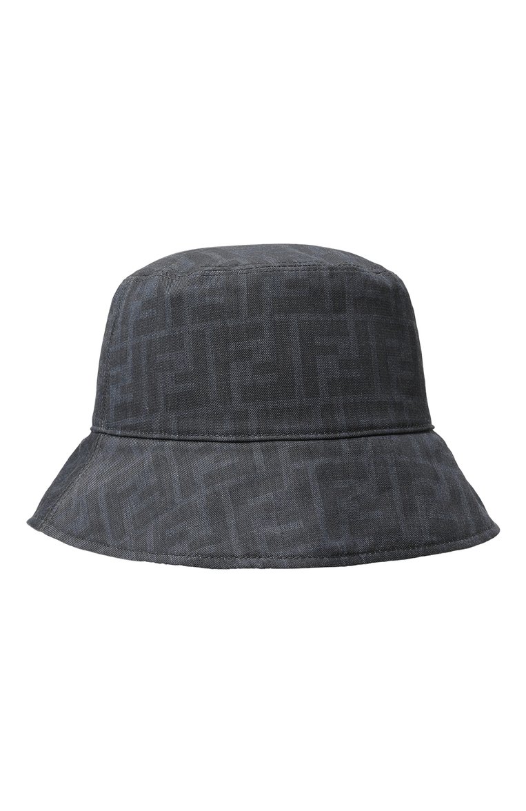 Детская панама FENDI голубого цвета, арт. JUP017/A02E | Фото 1 (Нос: Не проставлено; Материал: Хлопок, Текстиль)