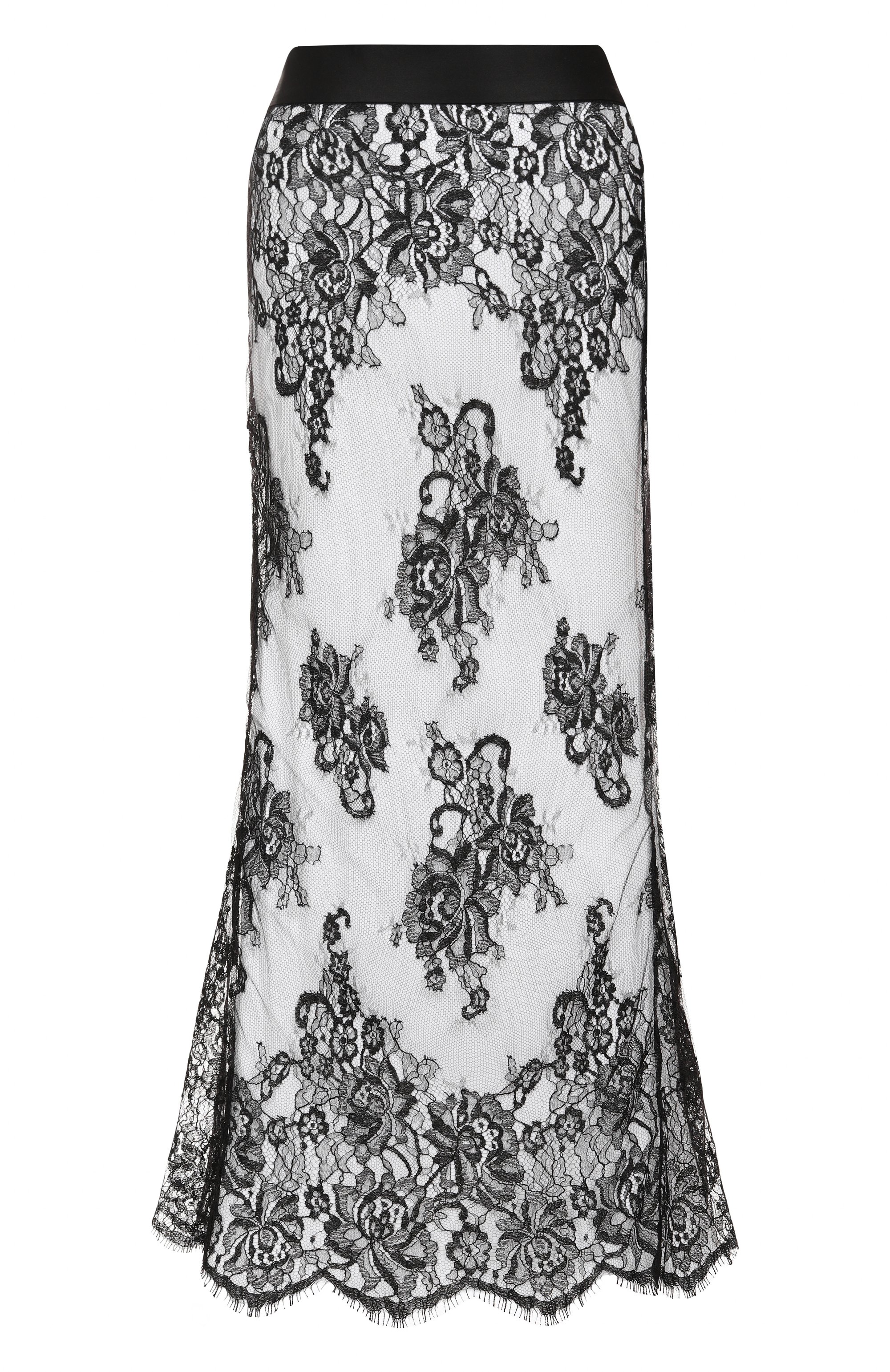 Юбка из вискозы GOOROO черного цвета по цене 132570 руб., арт. SK021-8090-900-SS25, фото 1 Юбка из вискозы GOOROO, арт. SK021-8090-900-SS25, фото 1