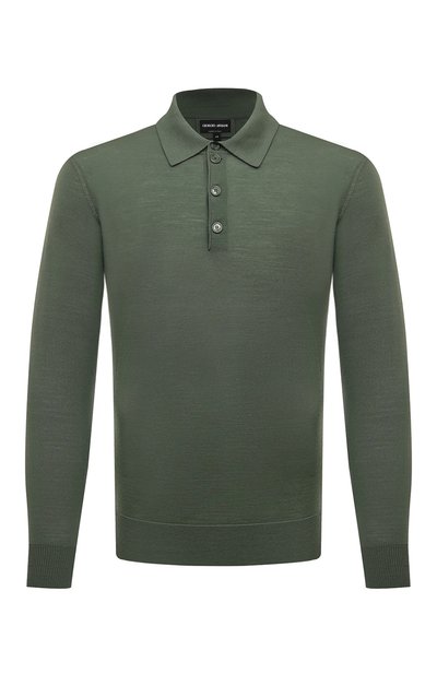 Мужская шерстяное поло GIORGIO ARMANI, арт. 8NSF03/SM99Z