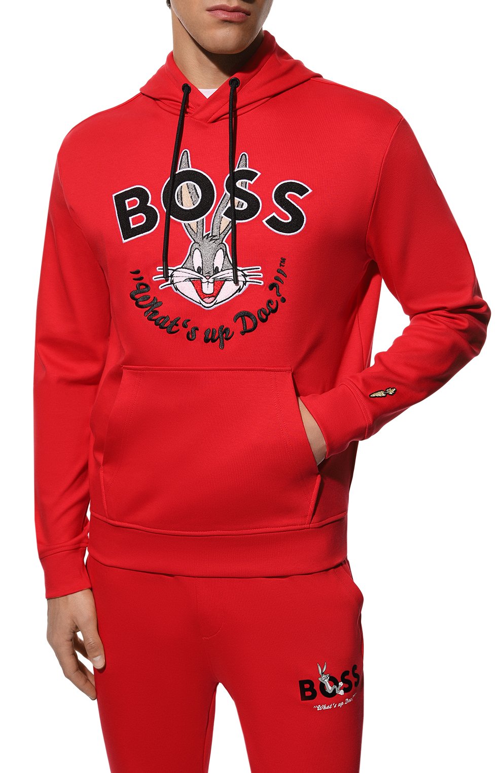 Хлопковое худи looney tunes x boss BOSS, арт. 50486315, фото 3