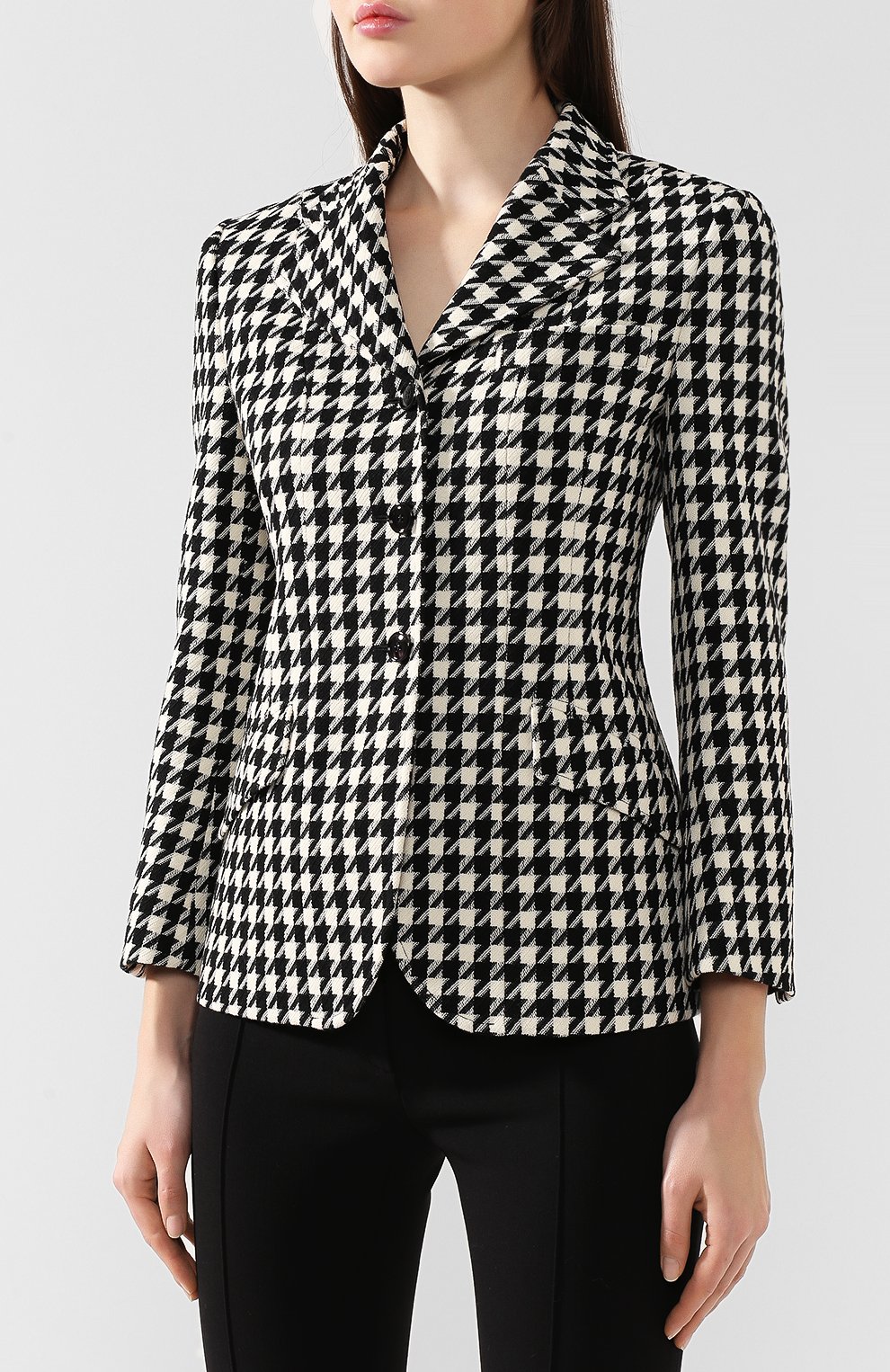 Жакет из смеси шерсти и хлопка GUCCI, арт. 582469/ZACKI, фото 3