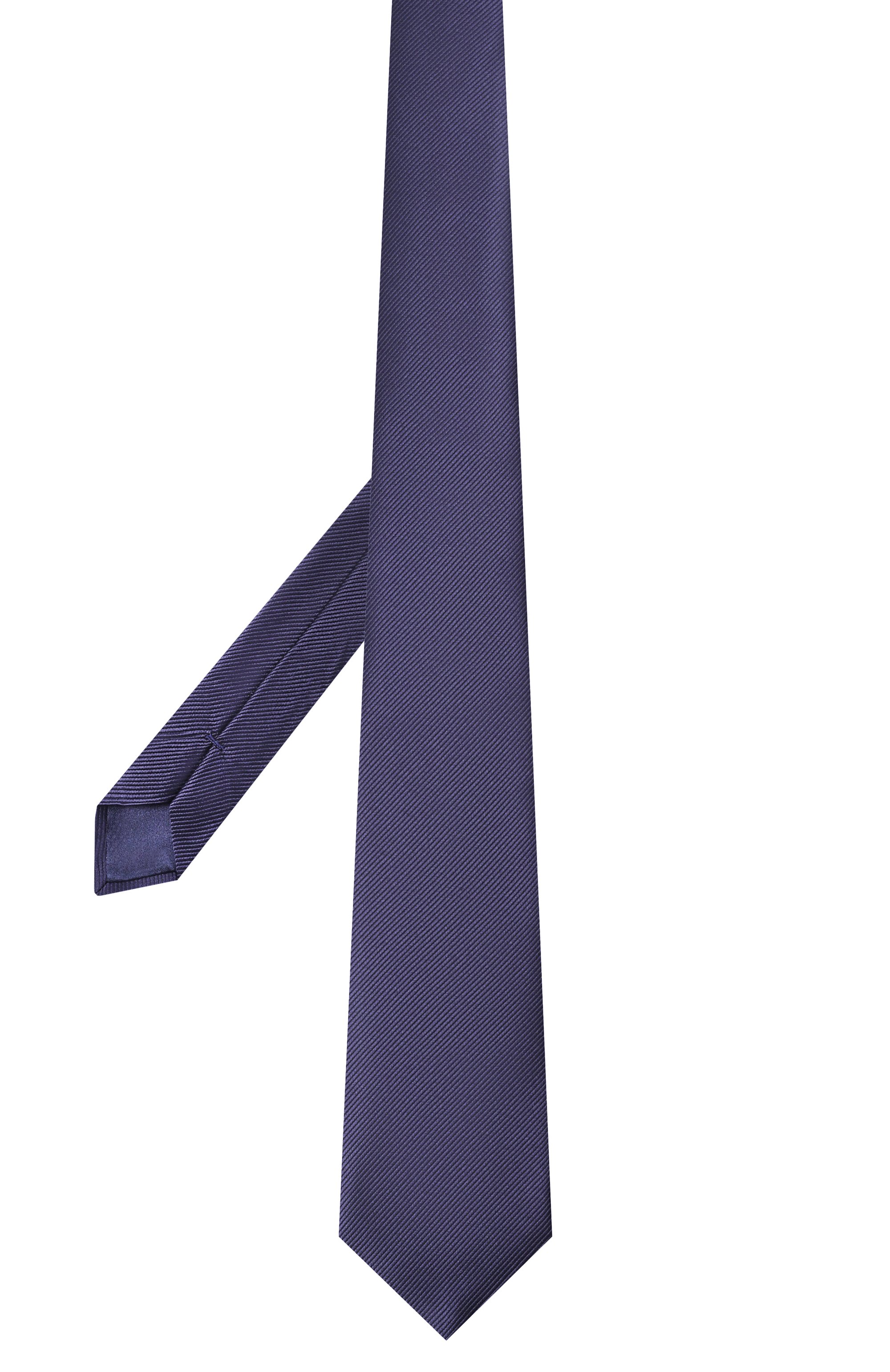 Шелковый галстук GIORGIO ARMANI темно-синего цвета по цене 22500 руб., арт. 360054/3R901, фото 3 Шелковый галстук GIORGIO ARMANI, арт. 360054/3R901, фото 3