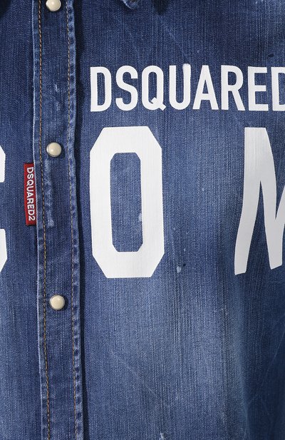 Джинсовая рубашка DSQUARED2, арт. S79DL0001/S30341, фото 5