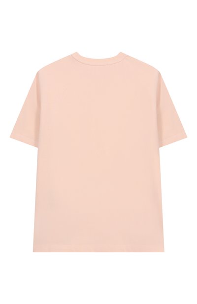 Хлопковая футболка ELISABETTA FRANCHI LA MIA BAMBINA, арт. EFTS2630/JE006_001