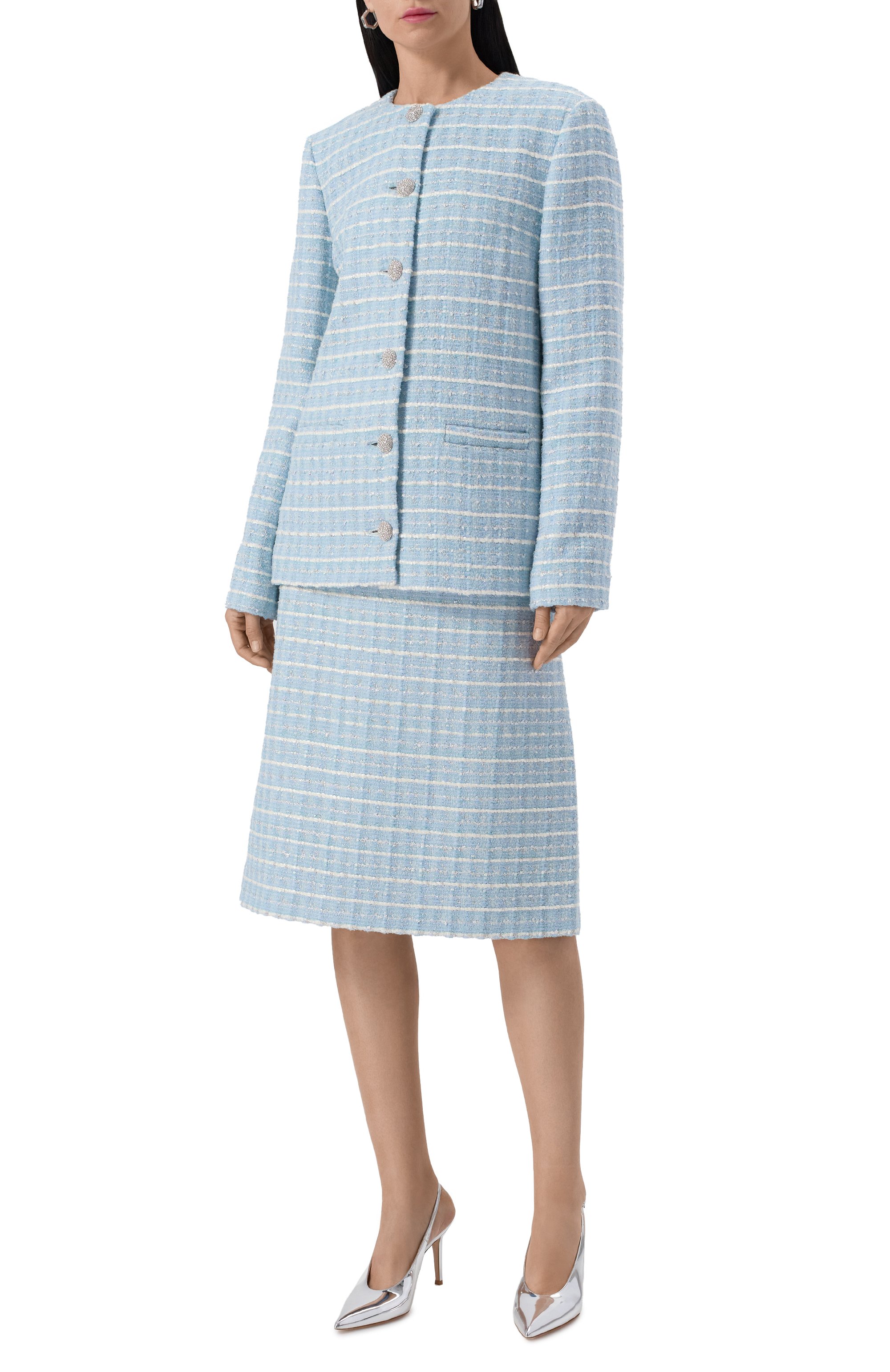 Твидовый жакет MVST, арт. 25E/X2P/0/L081/3056, фото 2