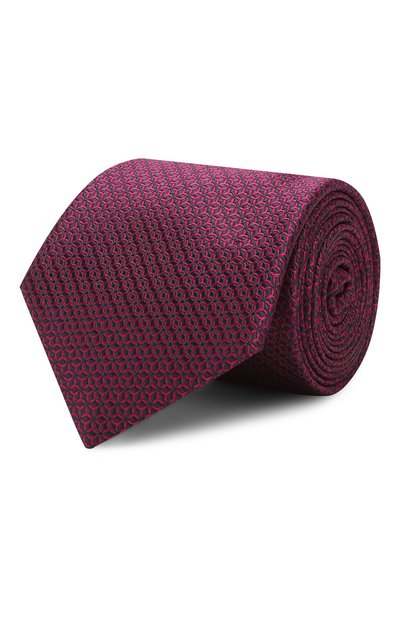 Мужской шелковый галстук CANALI, арт. 18/HJ02294