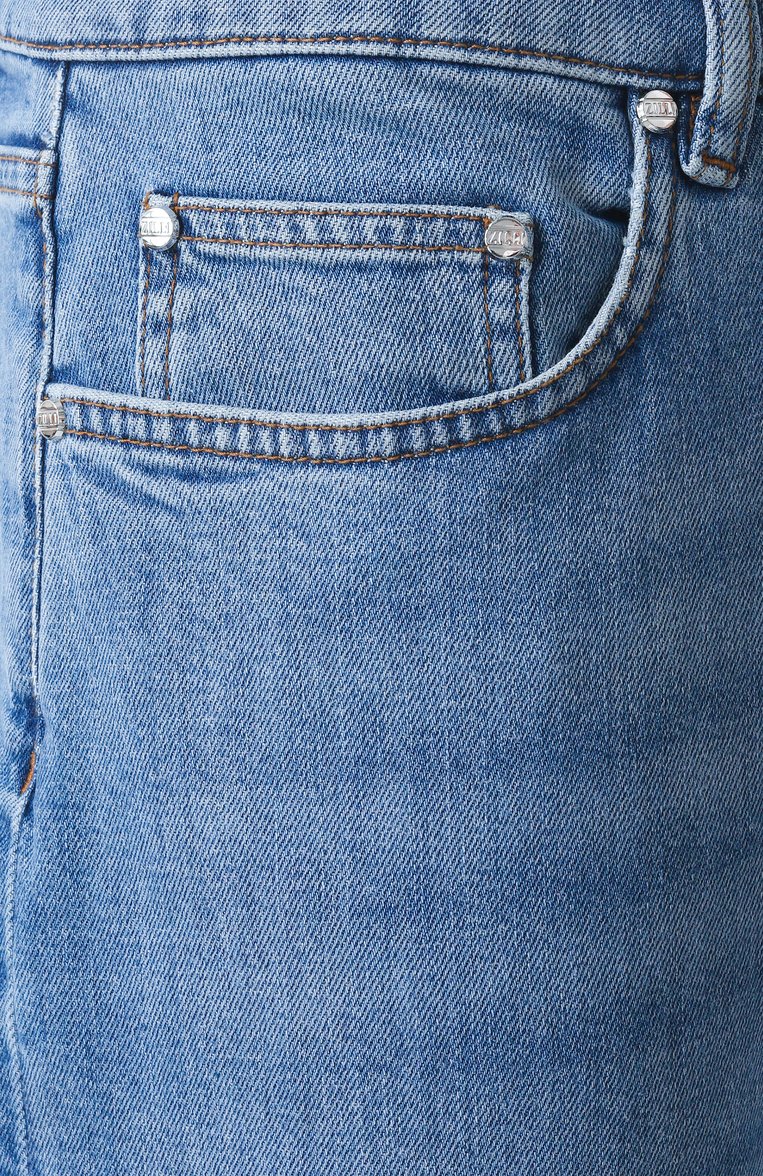 Мужские джинсы wide fit ZILLI синего цвета, арт. JPJ006M010320001D | Фото 6 (Длина (брюки, джинсы): Стандартные; Материал внешний: Хлопок, Деним; Кросс-КТ: Деним; Силуэт М (брюки): Прямые; Детали: Делаве; Стили: Повседневный; Автоматизация состава: Проставлено; Автоматизация ТО: Проставлено)