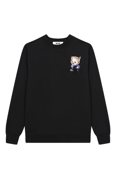 Хлопковый свитшот MSGM KIDS, арт. F6MSJGSW090