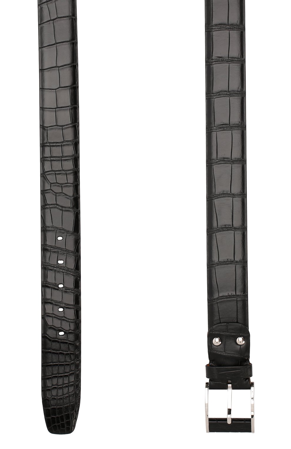 Ремень из кожи крокодила со сменными пряжками ZILLI, арт. MJL-CLAQE-01010/C819/AMIS/120-130, фото 2