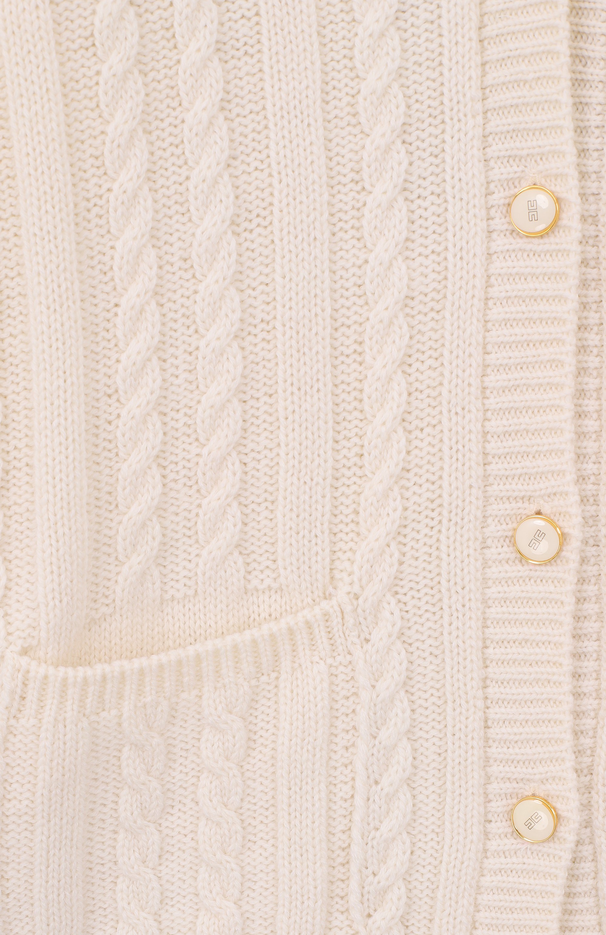 Шерстяной кардиган ELISABETTA FRANCHI LA MIA BAMBINA, арт. EFMA172C/FL230/6A-8A, фото 3