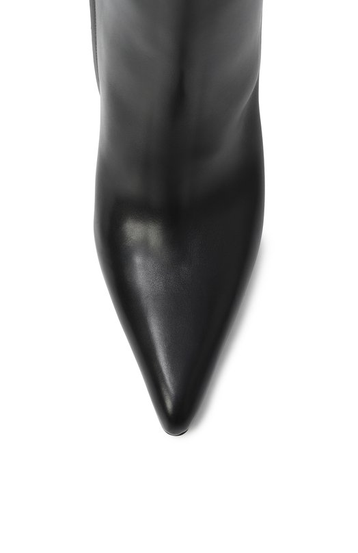 Кожаные сапоги Mugler MUWFW26FS226_TL001 Чёрный  MUWFW26FS226_TL001 Фото 6